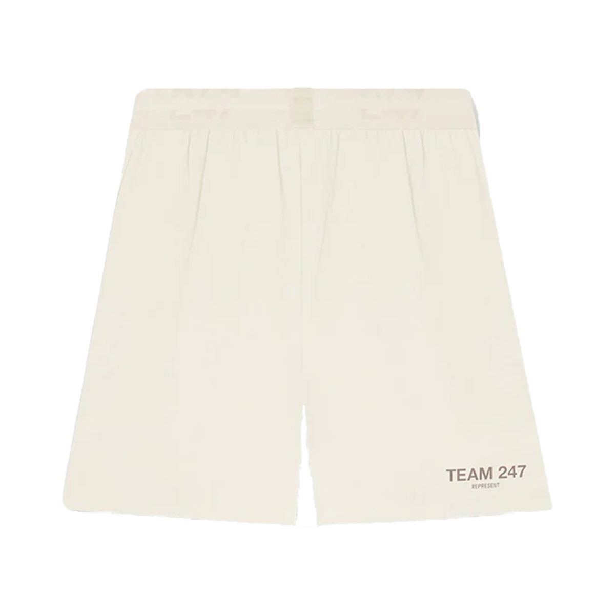 Represent Team 247 Fused Shorts Cream-Represent-pikastore.cz