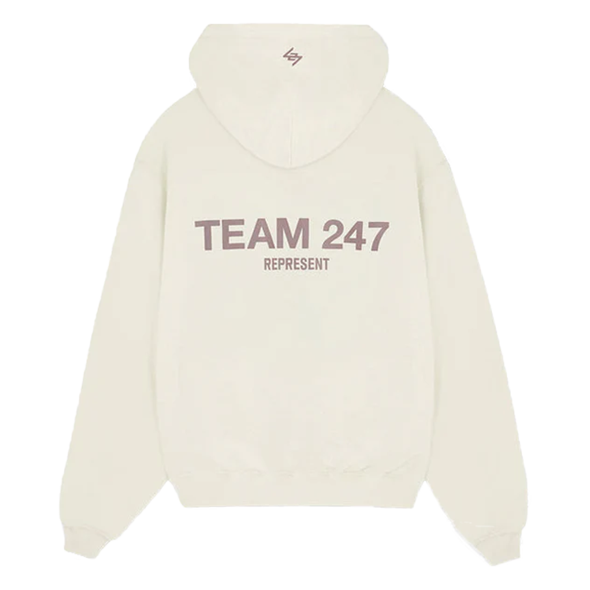 Represent Team 247 Oversized Hoodie Cream-Represent-pikastore.cz