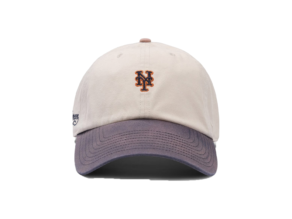 Represent X 47 Mini New York Mets Cap Off White Navy-Represent-pikastore.cz