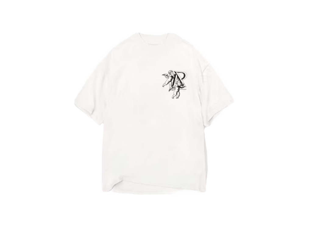 Represent Cherub Initial T-Shirt Flat White-Represent-pikastore.cz