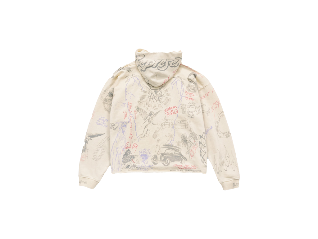 Represent Legacy Hoodie Buttercream-Represent-pikastore.cz