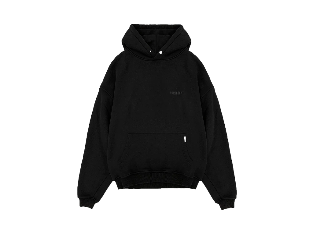 Represent Owners Club Hoodie Matte Black-Represent-pikastore.cz