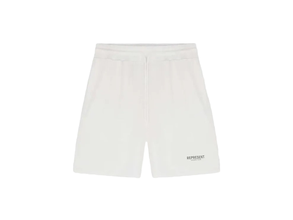 Represent Owners Club Mesh Shorts Flat White-Represent-pikastore.cz