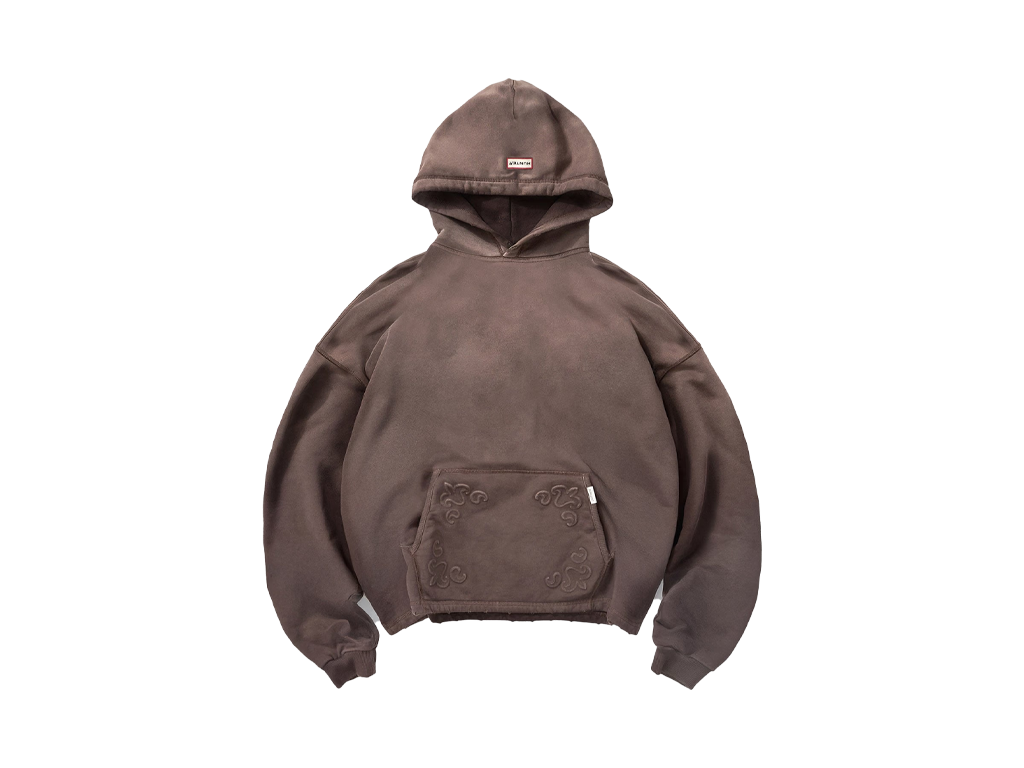 Represent X Hunter Hoodie Stained Brown-Represent-pikastore.cz