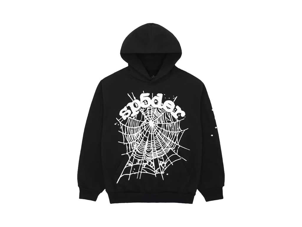 Sp5der OG Black Hoodie-Sp5der-pikastore.cz