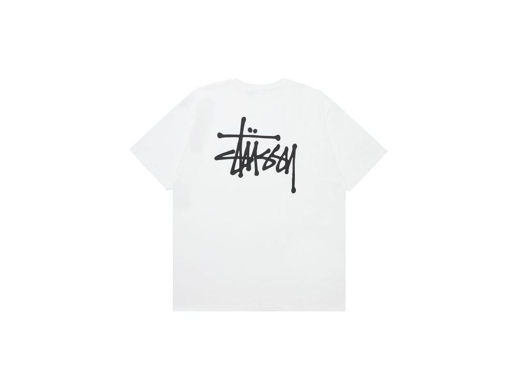 Stussy Basic Logo Tee White