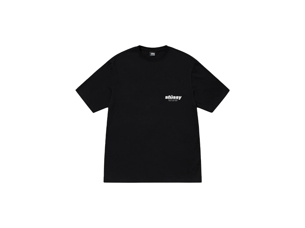 Stussy Rollers Tee Black-Stussy-pikastore.cz