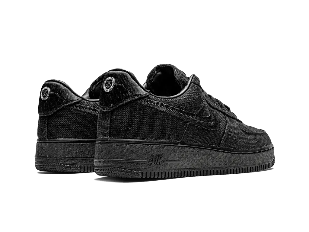 Stussy x Air Force 1 Low Triple Black
