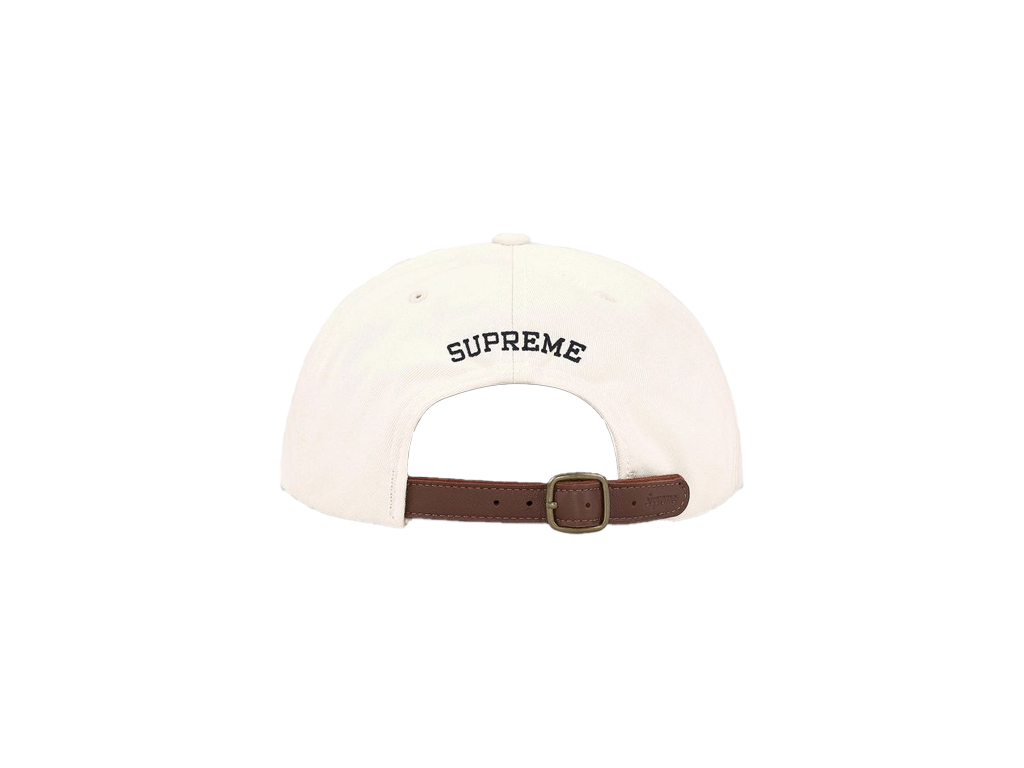 Supreme Distressed Script 6-Panel White-Supreme-pikastore.cz