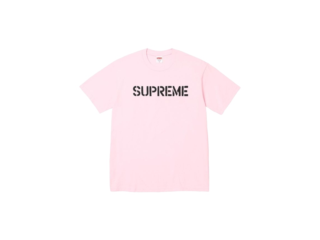 Supreme Hard Tee Light Pink-Supreme-pikastore.cz