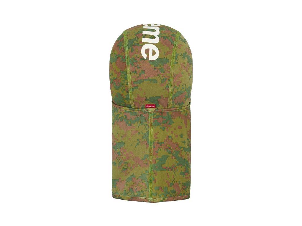 Supreme Heat Reactive Digi Camo Balaclava Olive-Supreme-pikastore.cz