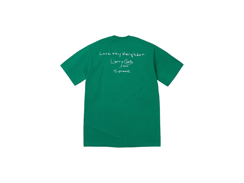 Supreme Larry Clark Neighbor Tee Green-Supreme-pikastore.cz