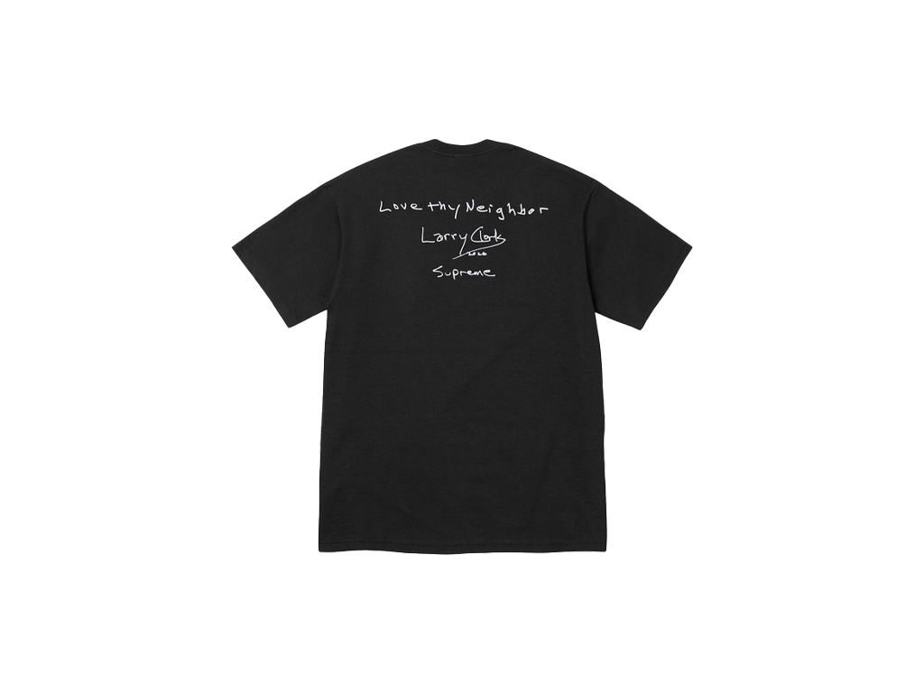 Supreme Larry Clark Neighbour Tee Black-Supreme-pikastore.cz