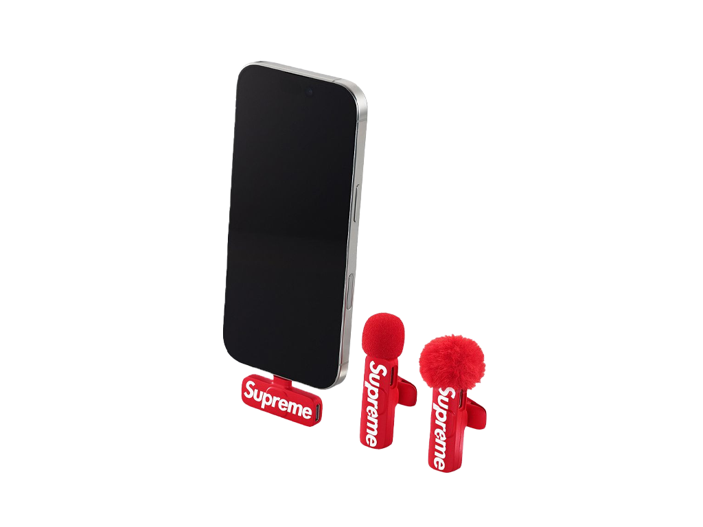 Supreme Mini Mics (Set Of 2) Red-Supreme-pikastore.cz