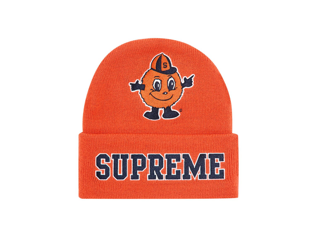 Supreme Mitchell Ness NCAA Beanie Orange-Supreme-pikastore.cz