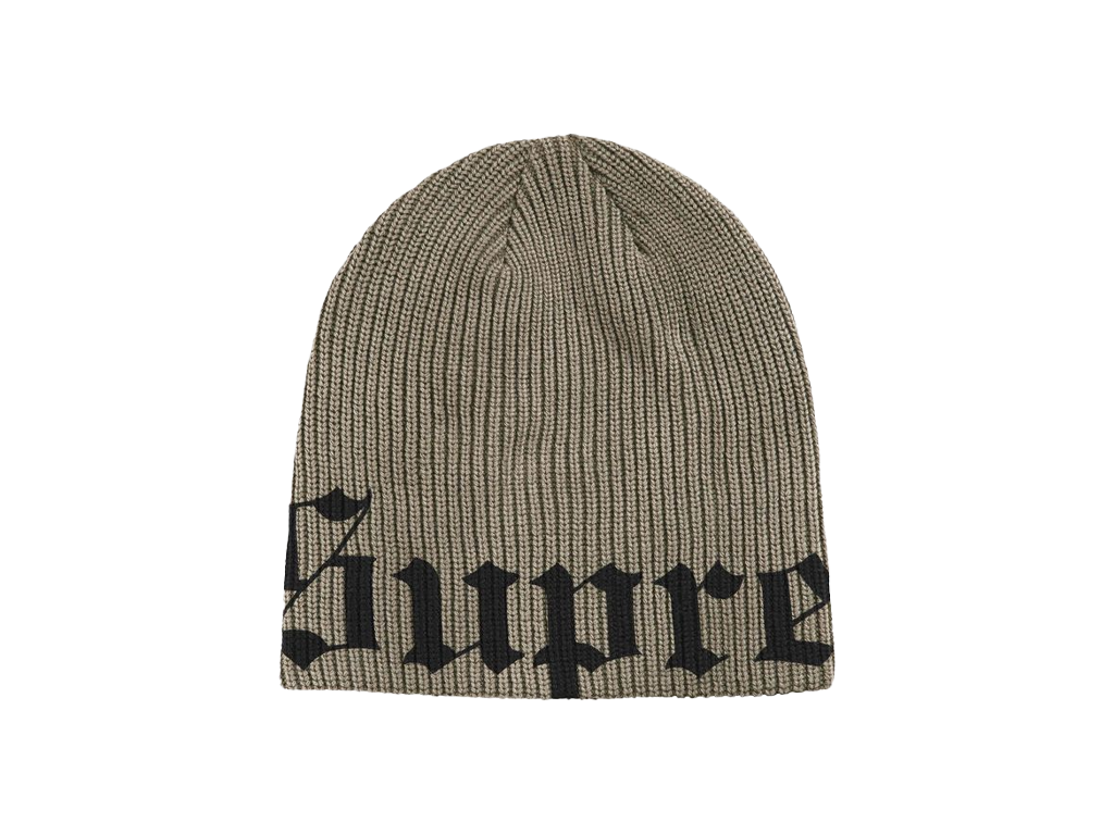 Supreme Old English Printed Beanie Olive-Supreme-pikastore.cz