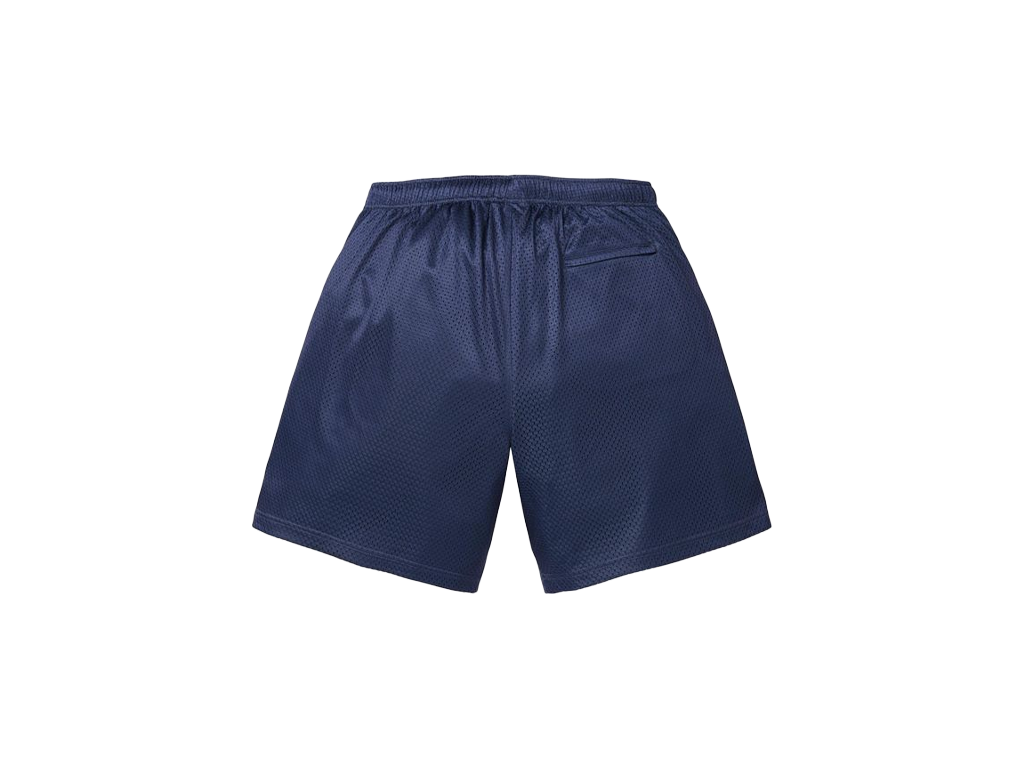 Supreme Rhinestone Mesh Short Navy