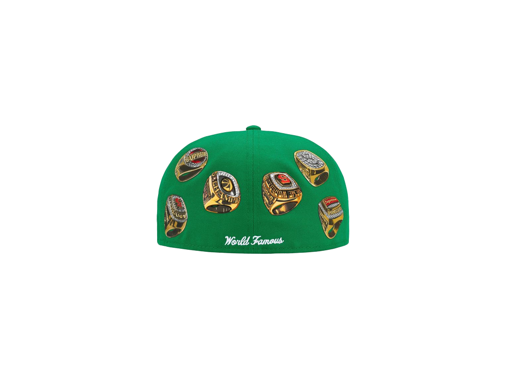 Supreme Rings Box Logo New Era Green-Supreme-pikastore.cz