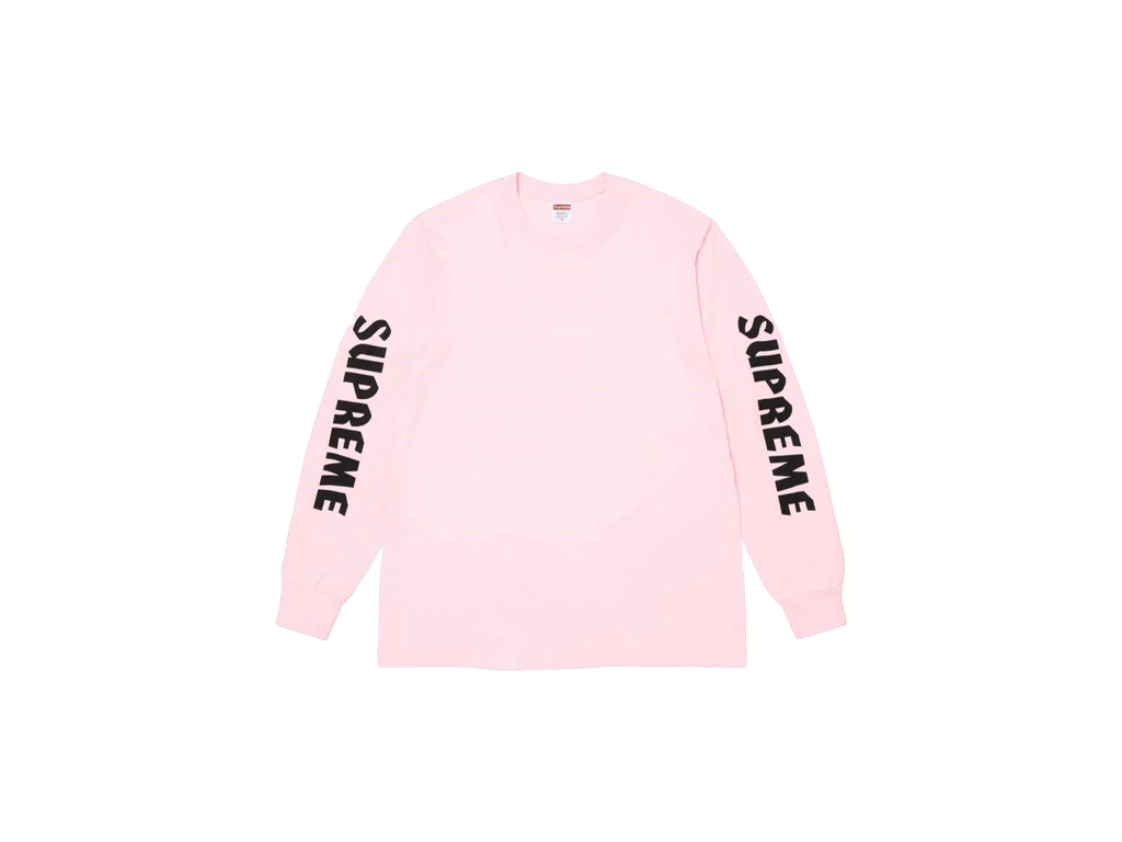 Supreme Spitfire Bighead L/S Tee Pink-Supreme-pikastore.cz