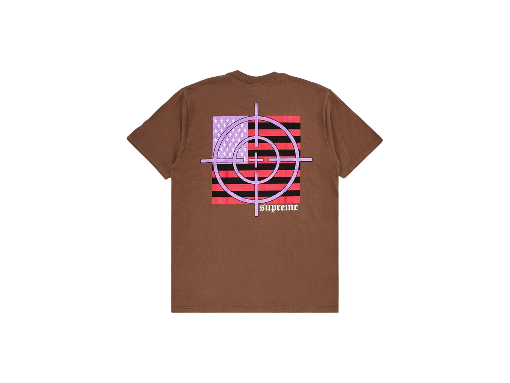Supreme Target Tee Brown-Supreme-pikastore.cz