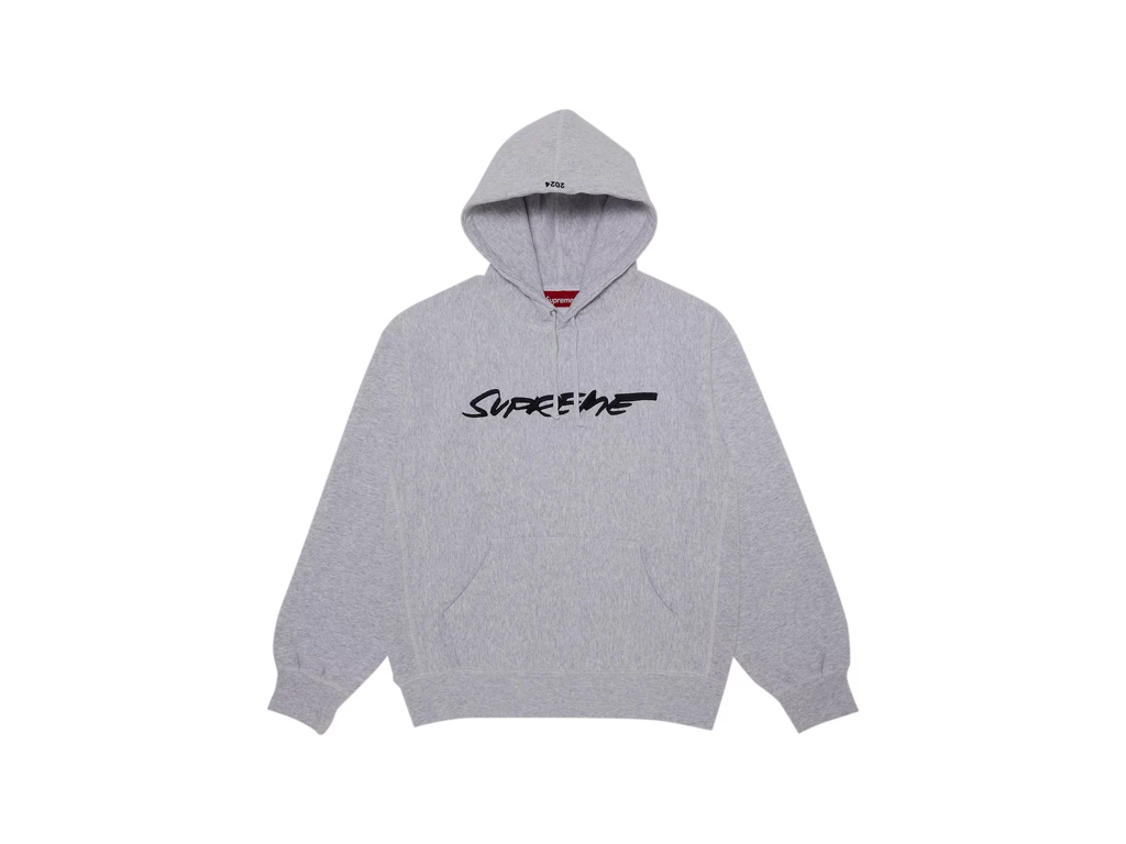 Supreme Futura Hooded Sweatshirt Ash Grey-Supreme-pikastore.cz