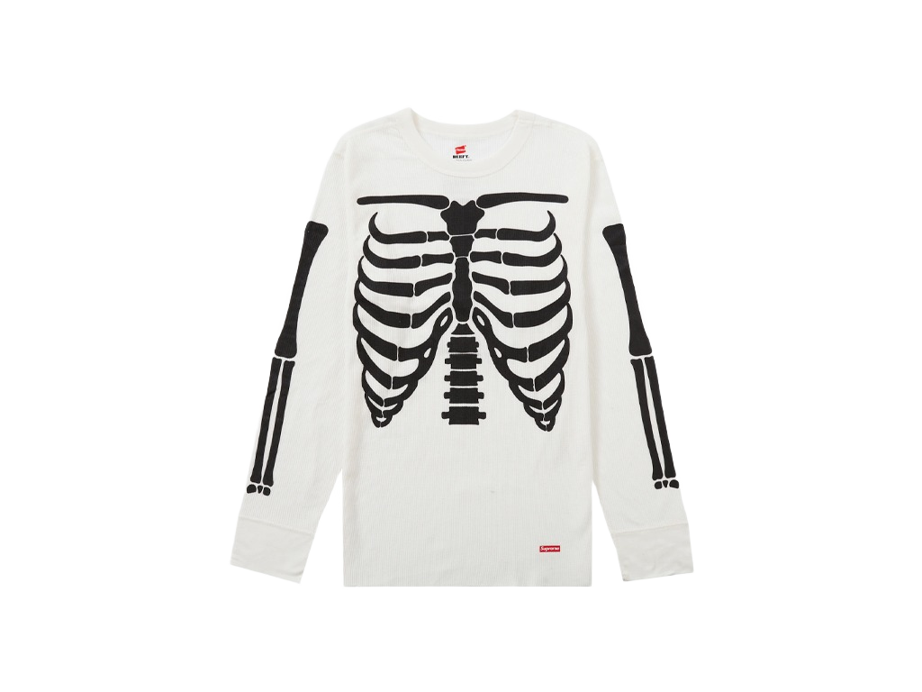 Supreme Hanes Bones Thermal Crew (1 Pack) Natural-Supreme-pikastore.cz
