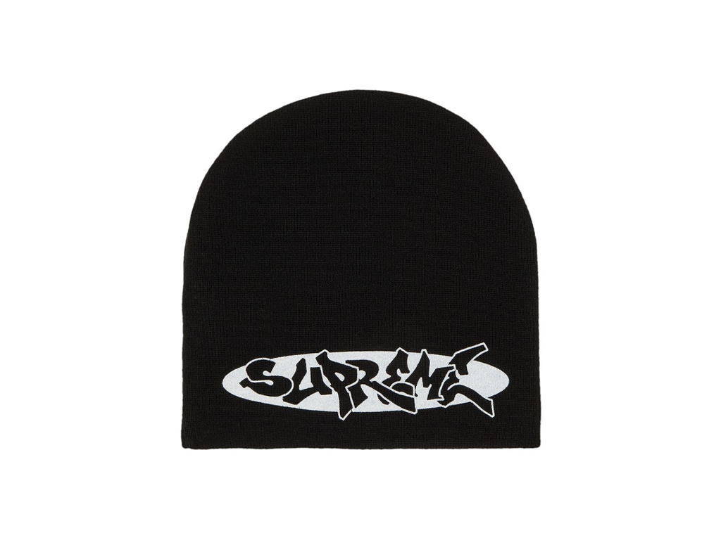 Supreme New World Order Beanie Black-Supreme-pikastore.cz