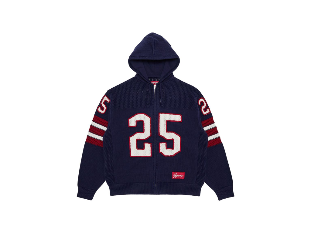 Supreme Sport Zip Up Hooded Sweater (FW25) Navy-Supreme-pikastore.cz