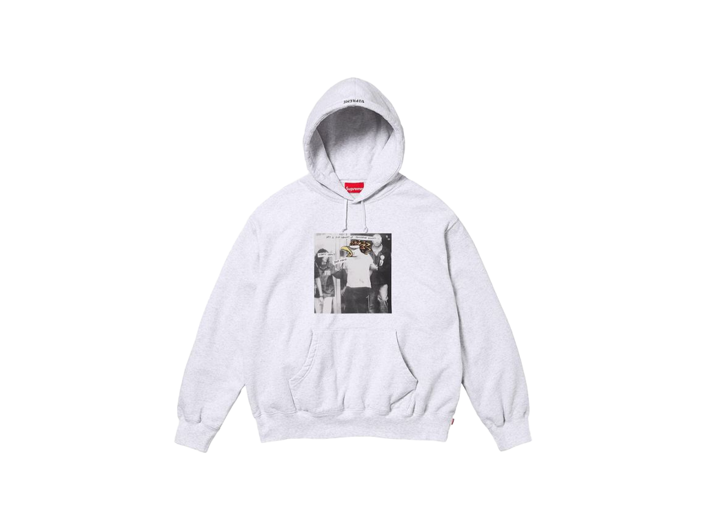 Supreme x Antihero Hooded Sweatshirt Ash Grey-Supreme-pikastore.cz
