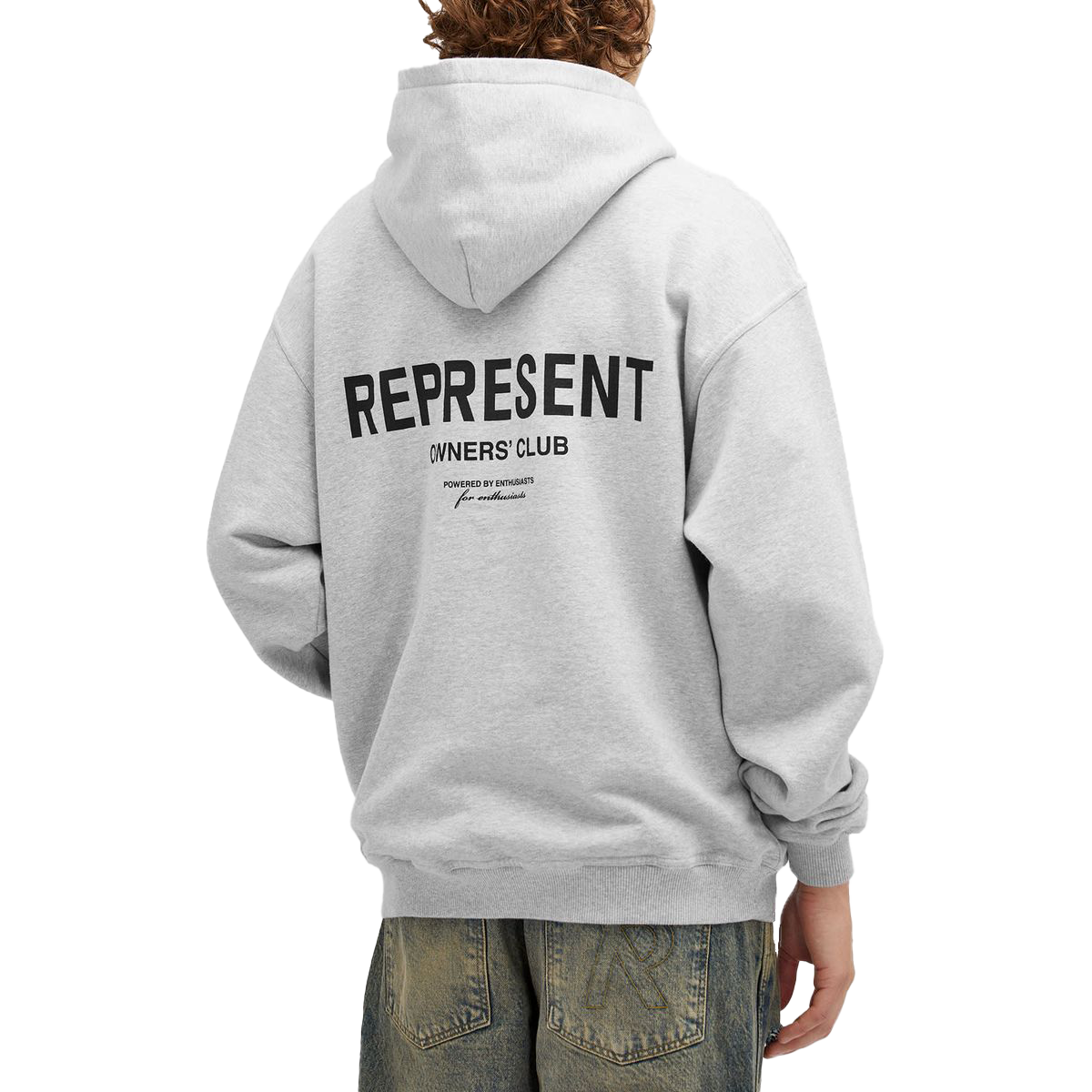 Represent Owners Club Hoodie Ash Grey-Represent-pikastore.cz
