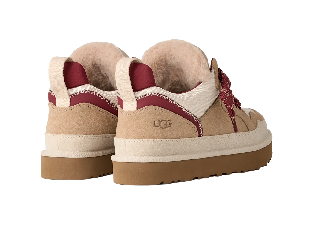 UGG Lowmel Driftwood Biking Red-UGG-pikastore.cz