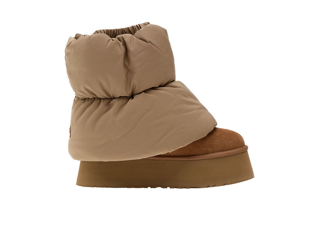 UGG Wmns Classic Mini Dipper Puffer Amphora Chestnut-UGG-pikastore.cz