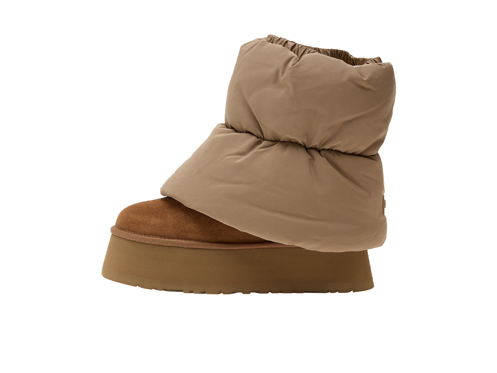 UGG Wmns Classic Mini Dipper Puffer Amphora Chestnut-UGG-pikastore.cz