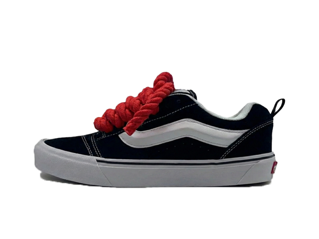 Vans Knu Skool Rope Laces Red-Vans-pikastore.cz