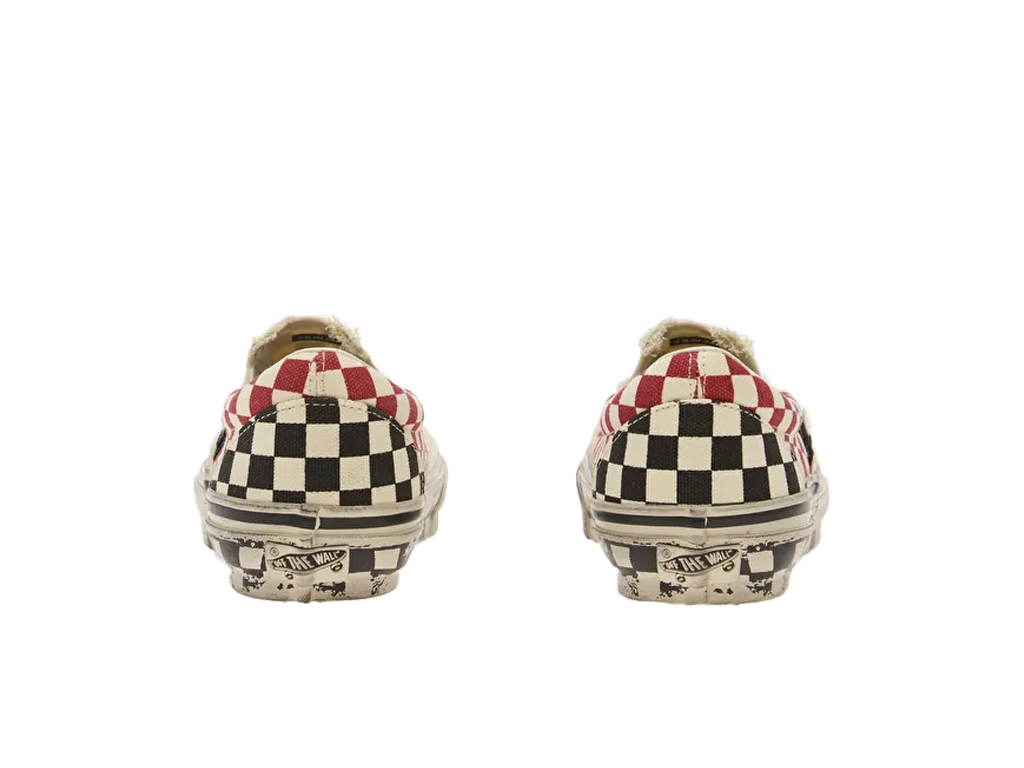 Vans LX Classic Slip-On 98 Act of Disagreement Black Checkerboard-Vans-pikastore.cz