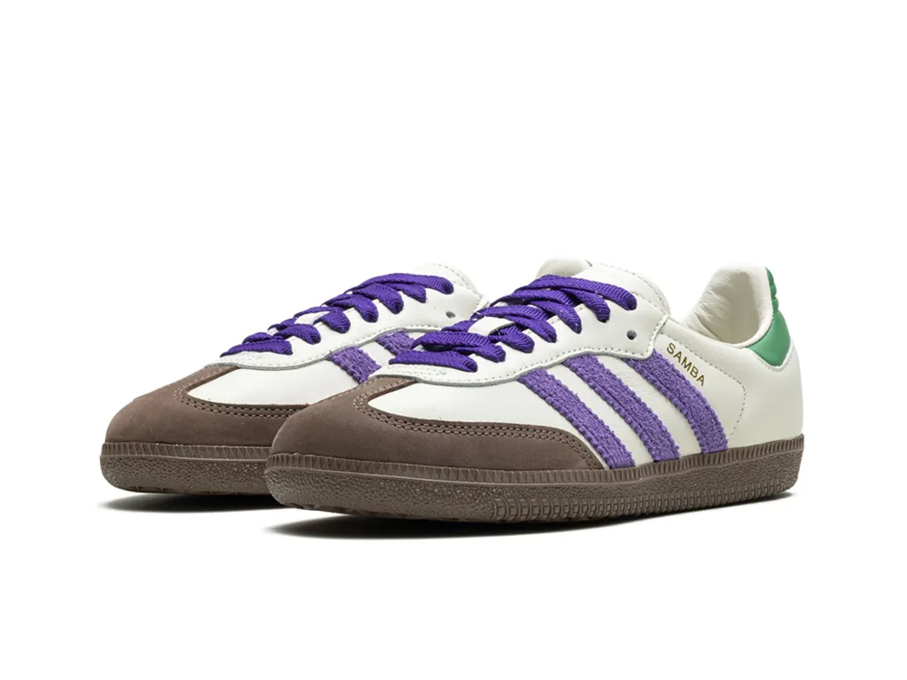 Wmns Samba OG Off White Purple Green-Adidas-pikastore.cz