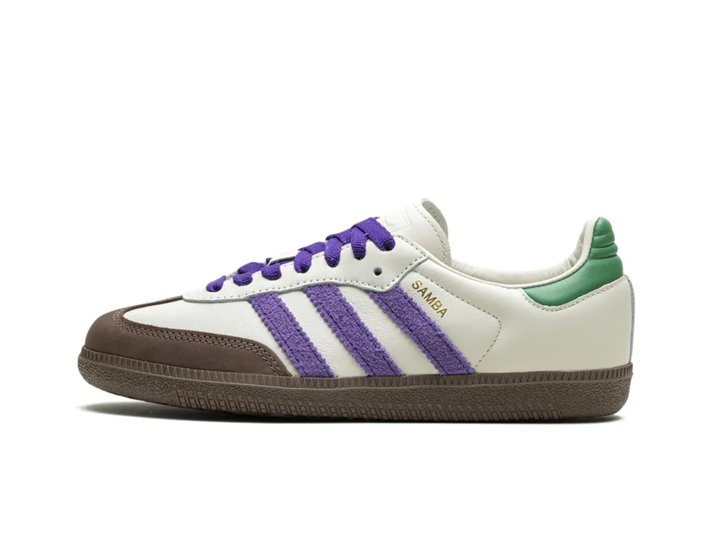 Wmns Samba OG Off White Purple Green-Adidas-pikastore.cz