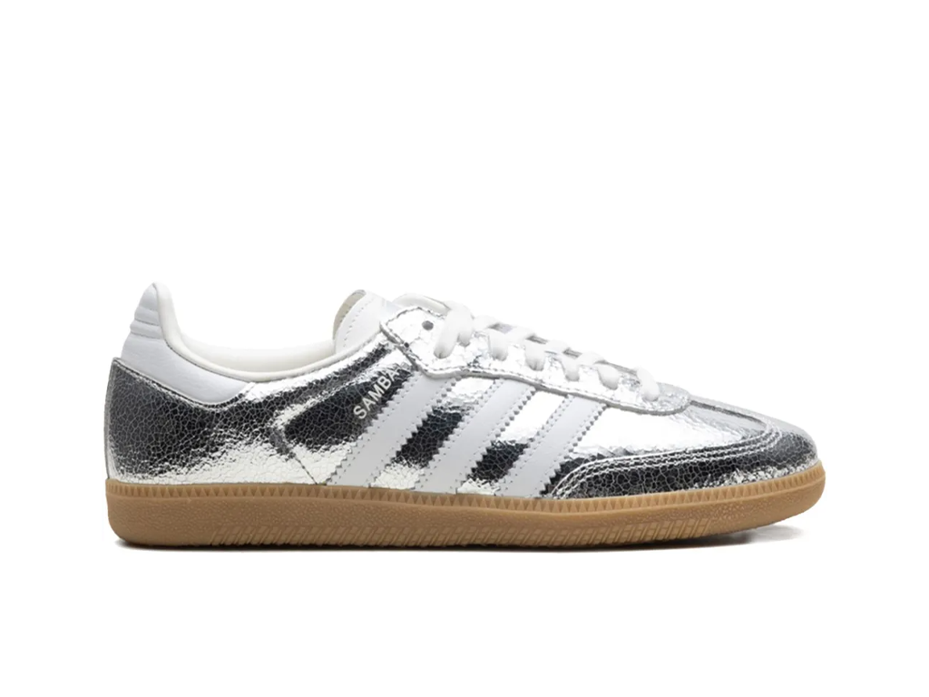 Wmns Samba OG Silver Metallic Cracked Leather-Adidas-pikastore.cz