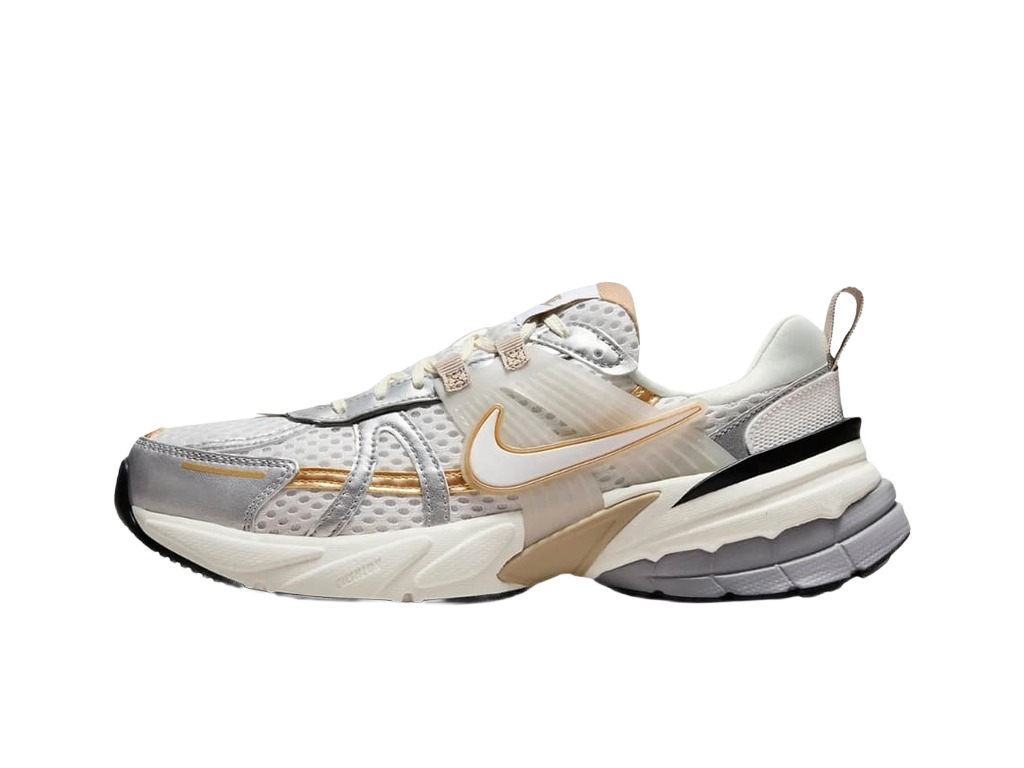 Nike Wmns V2K Run Khaki Metallic Silver-Nike-pikastore.cz