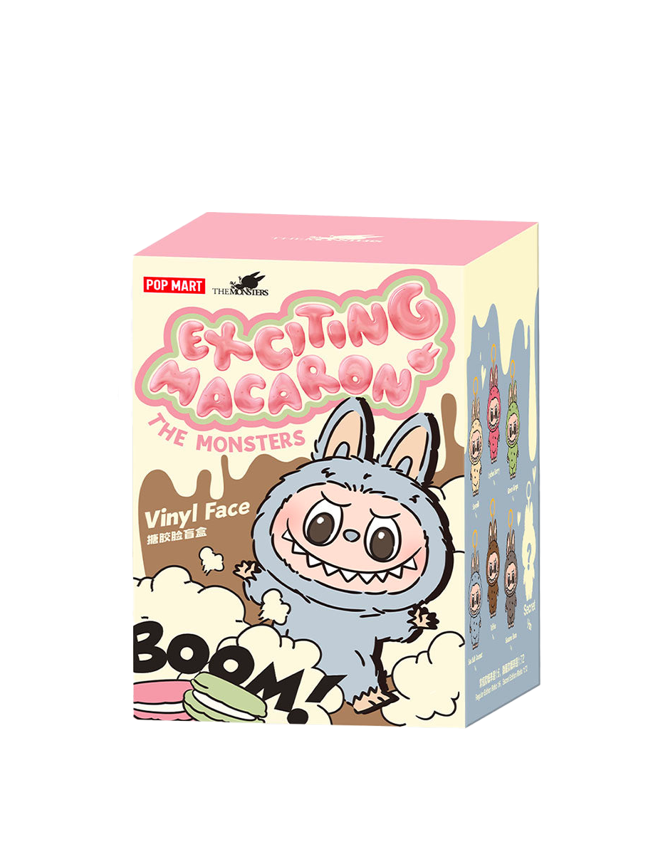 Labubu Pop Mart The Monsters Tasty Macarons Vinyl Plush Pendant Single Blind Box-Labubu-pikastore.cz