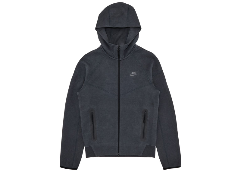 Nike Sportswear Tech Fleece Windrunner Full Zip Hoodie Anthracite/Black
