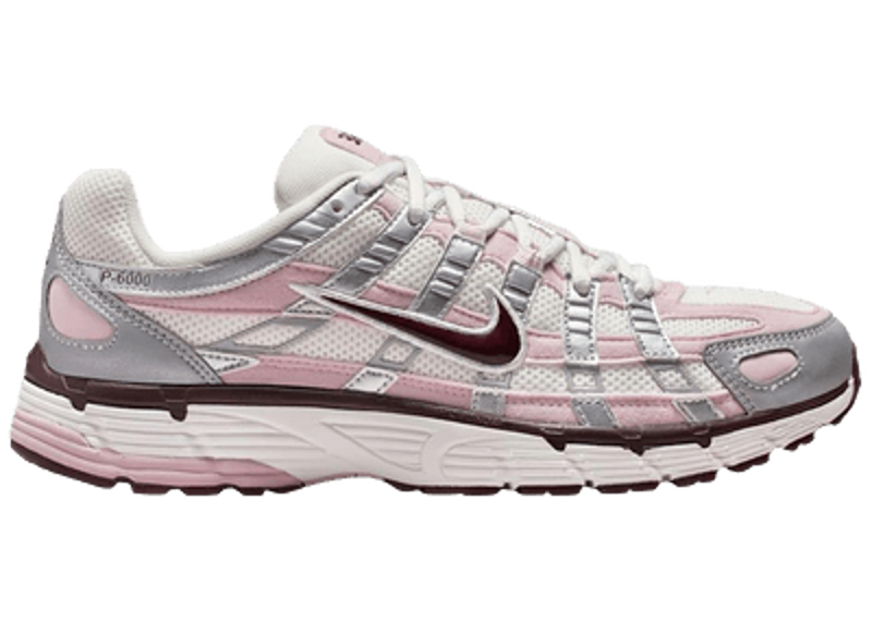 Nike Wmns P-6000 Silver Burgundy Plum Chalk