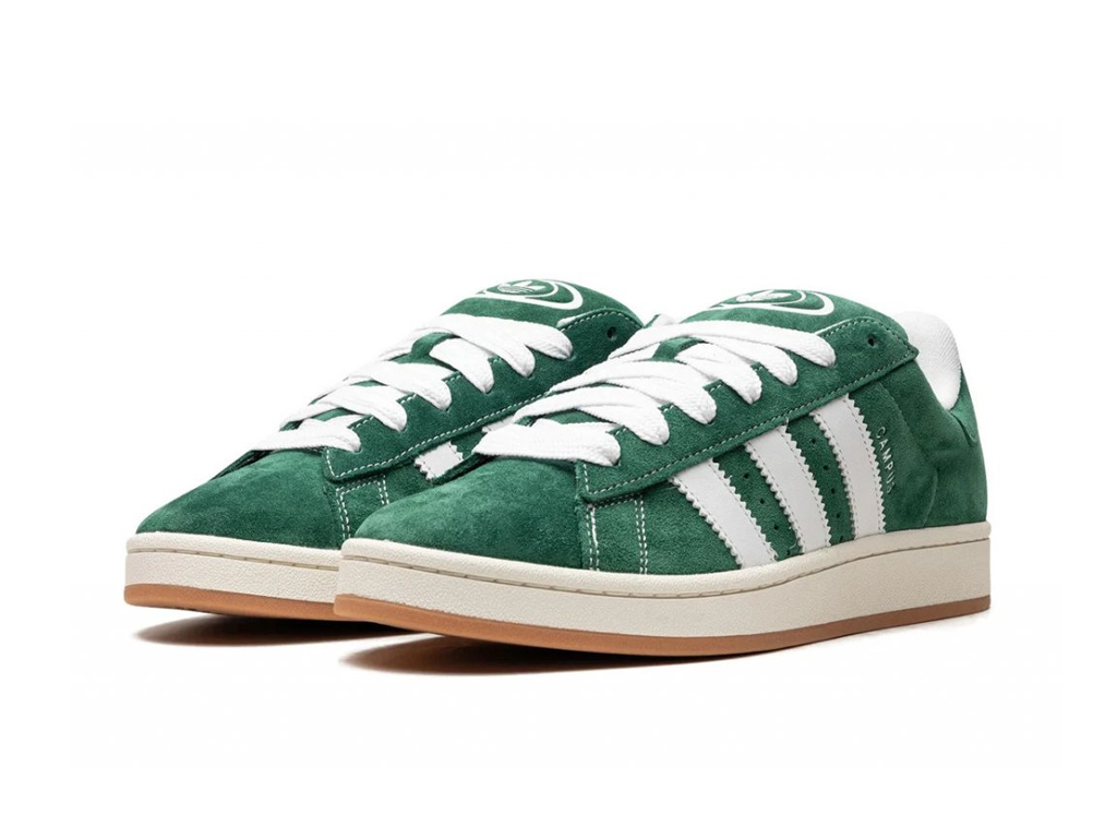 Adidas Campus 00s Dark Green Cloud White-sneakers-Adidas-pikastore.cz