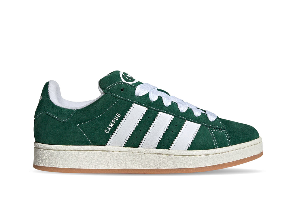 Adidas Campus 00s Dark Green Cloud White-sneakers-Adidas-pikastore.cz