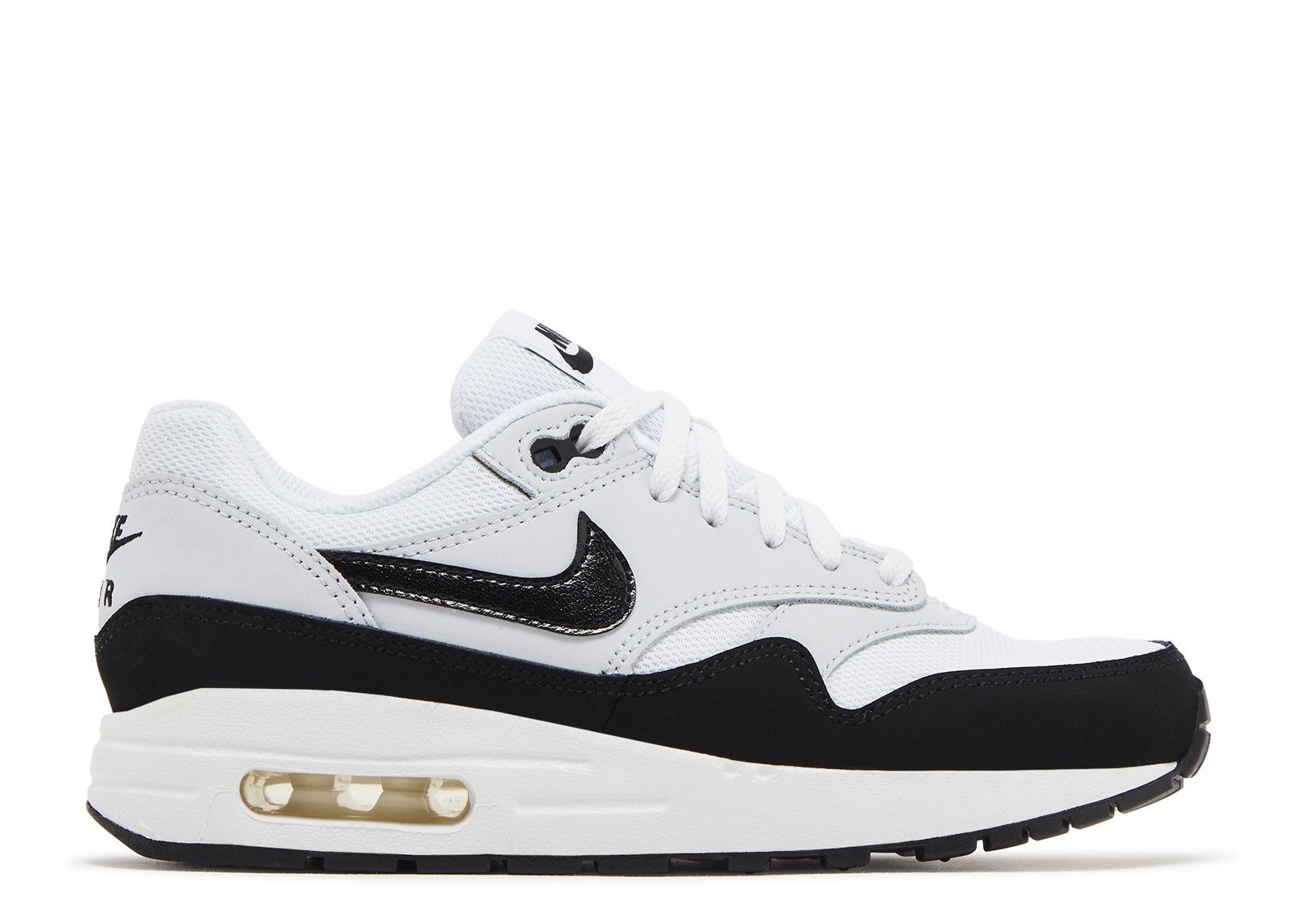 Air Max 1 GS White Black-Nike-pikastore.cz