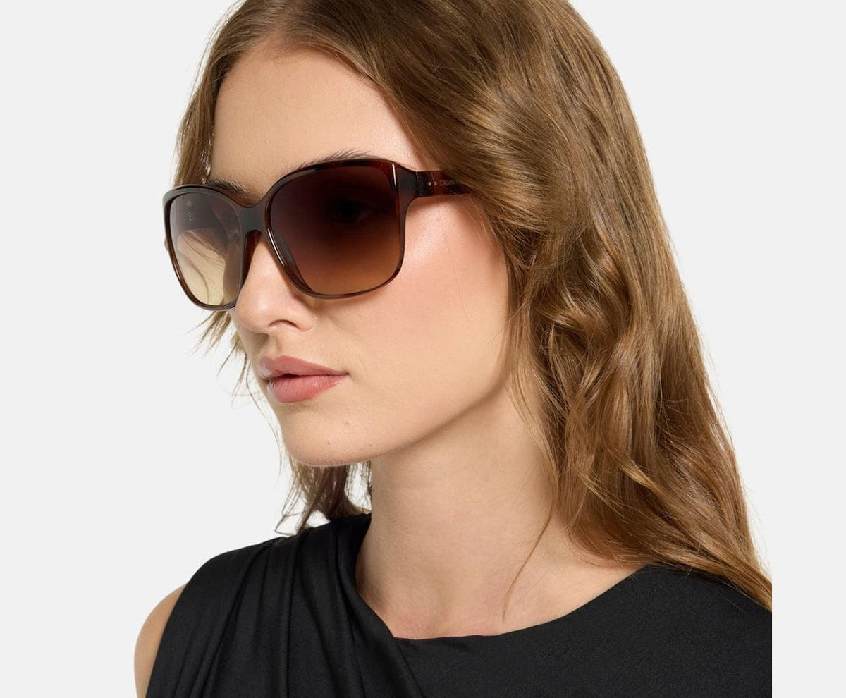 Calvin Klein Sunglasses Dark Brown – accessoires – photo 4 sur 4