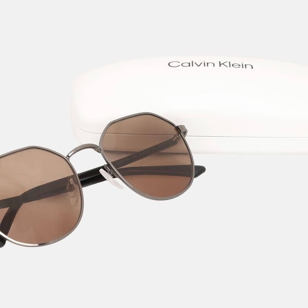 Calvin Klein Sunglasses Dark Grey – doplňky – fotka 3 z 4