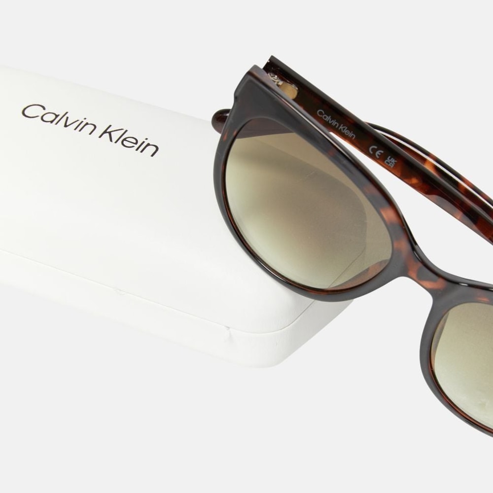 Calvin Klein Sunglasses Dark Brown – Brille – Foto 3 von 4