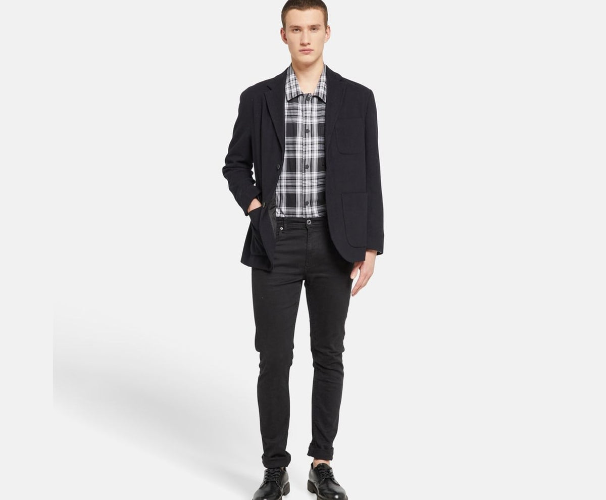 Calvin Klein Long-sleeved shirt Black – póló – fotó 5/5