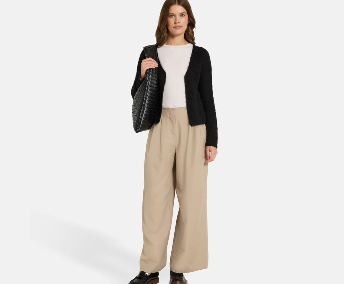 Calvin Klein Wool-blend cardigan Black – Bekleidung – Foto 5 von 5